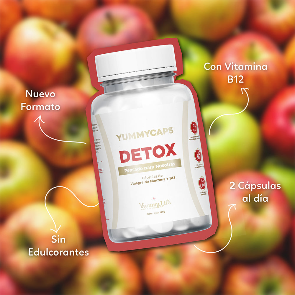 Pack 2 meses DETOX de Vinagre de Manzana