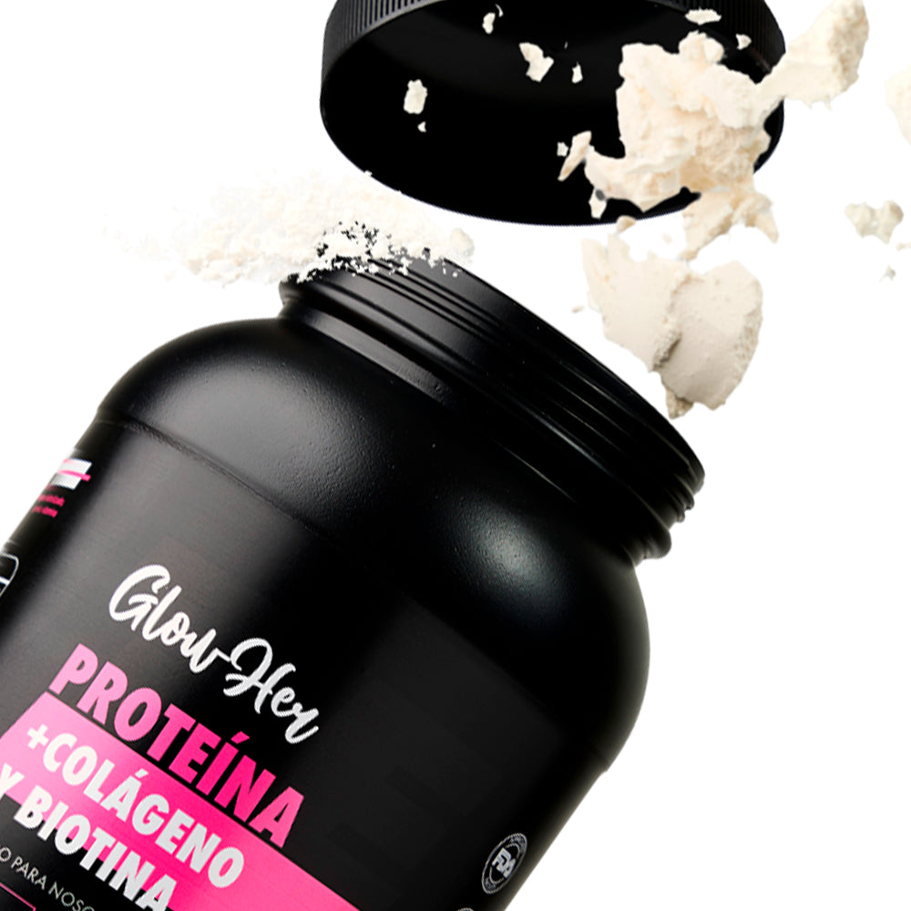 Proteína con Colágeno y Biotina Vainilla 2lbs